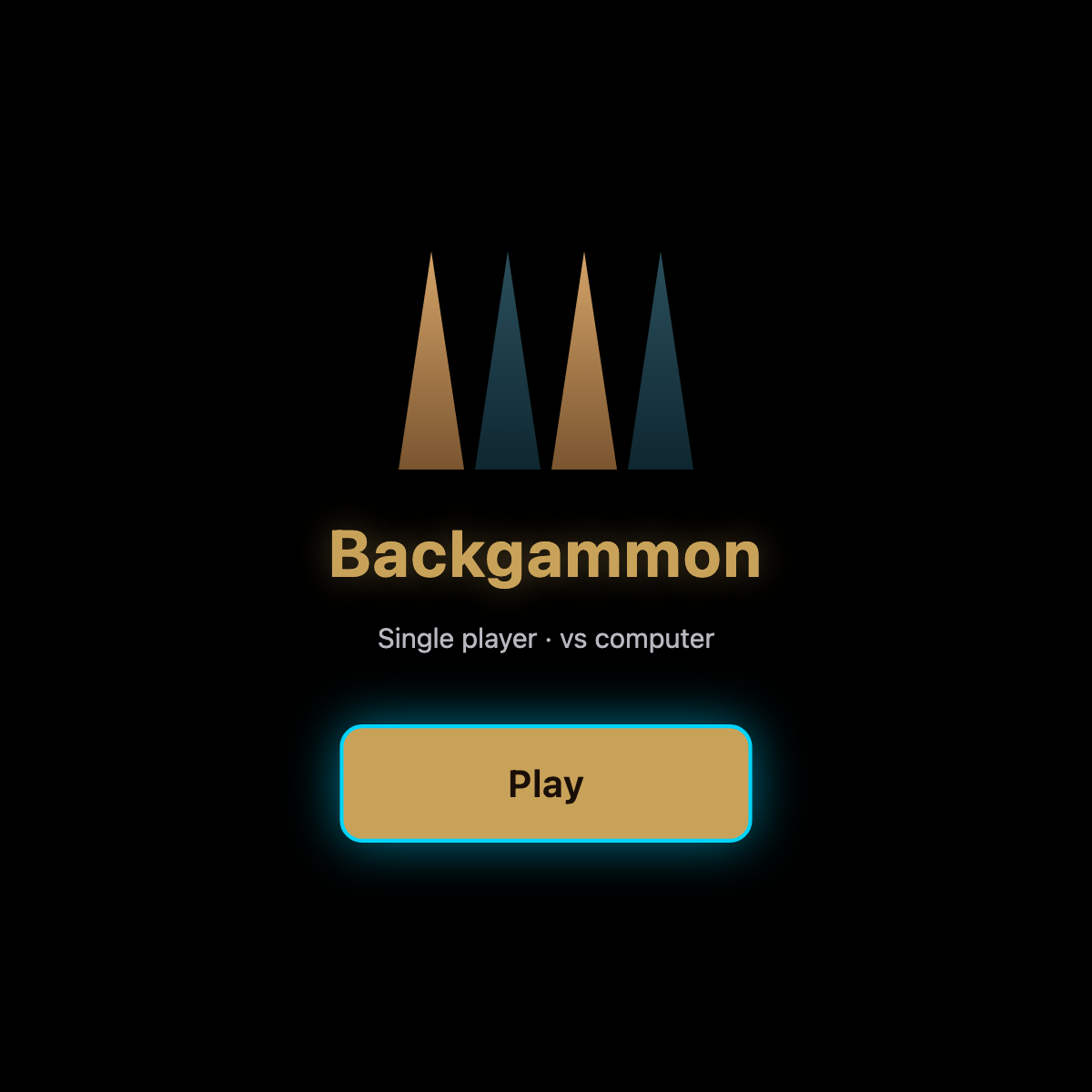 Backgammon running on the Meta Ray-Ban Display