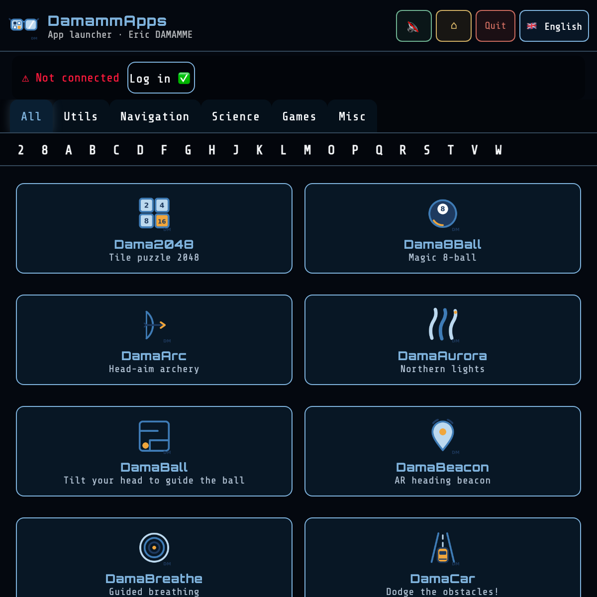 DamammApps running on the Meta Ray-Ban Display