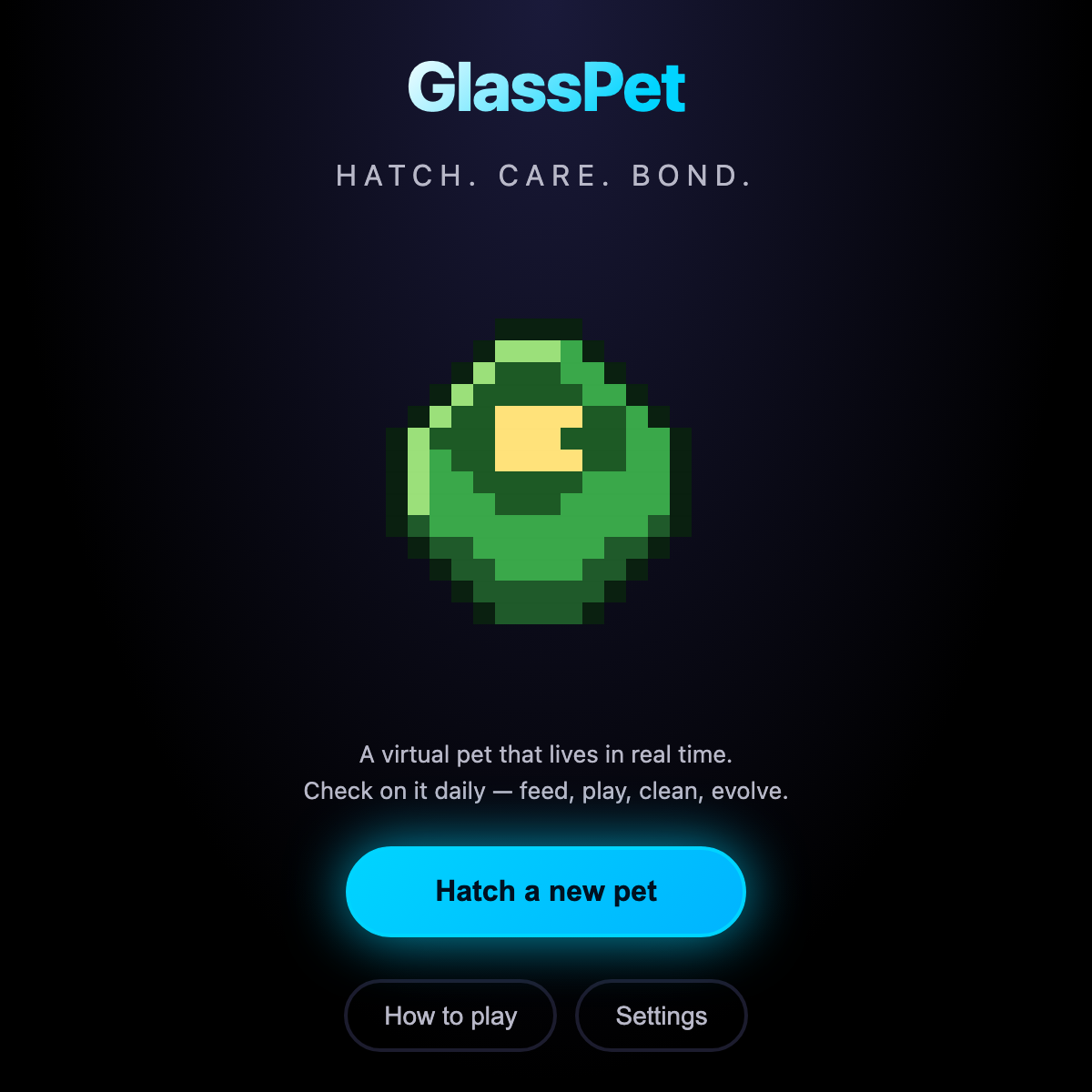 GlassPet running on the Meta Ray-Ban Display